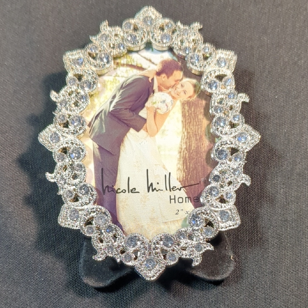 Nicole Miller Silver Decorative Frame